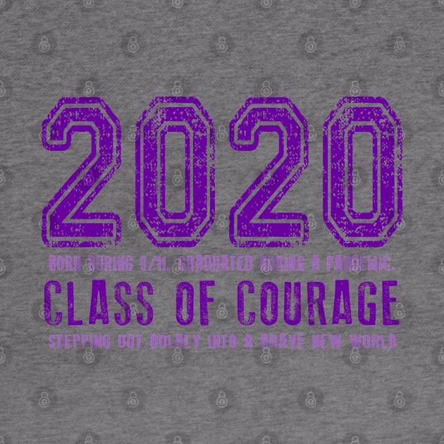 2020 Class of Courage - Purple by Jitterfly